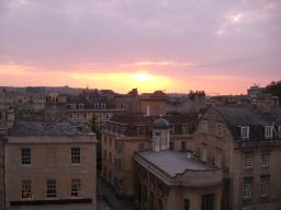 view on bath